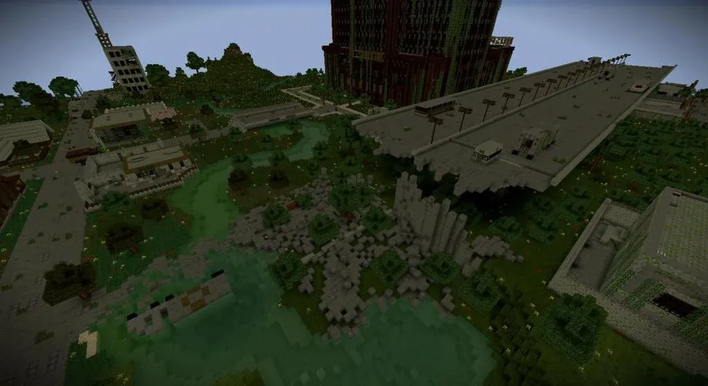 Zombie Apocalypse map for MCPE [МОД Menu] Screenshot 3