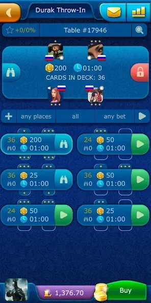 Durak LiveGames online [МОД Много монет] Screenshot 3