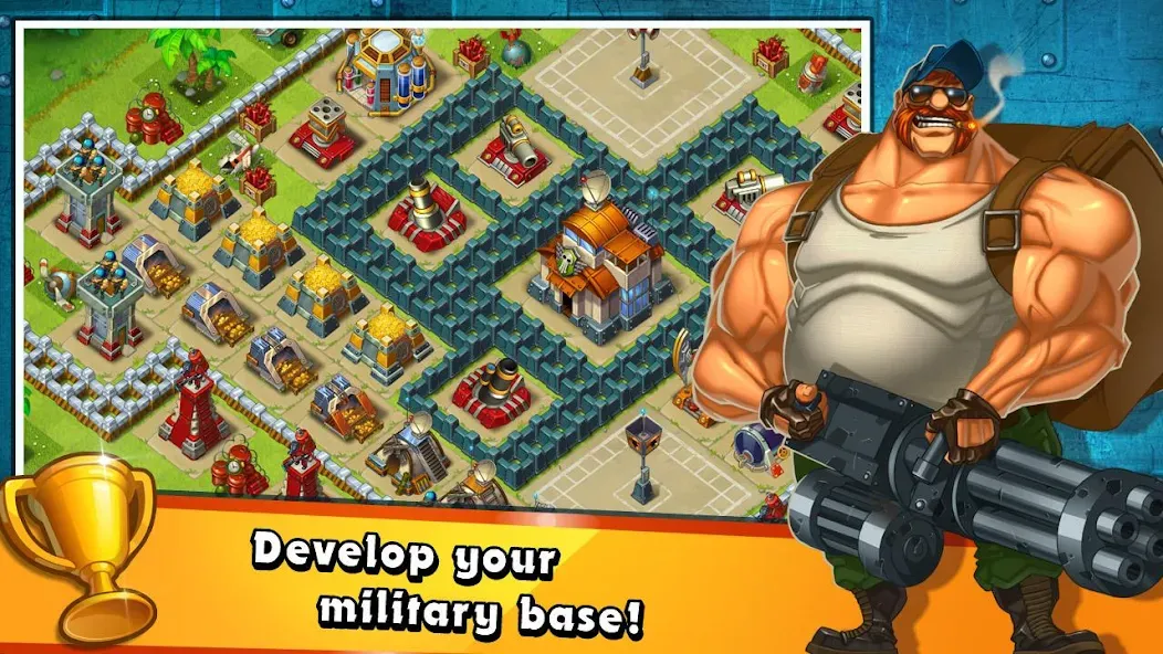 Jungle Heat: War of Clans (Джангл Хит) [МОД Unlocked] Screenshot 4
