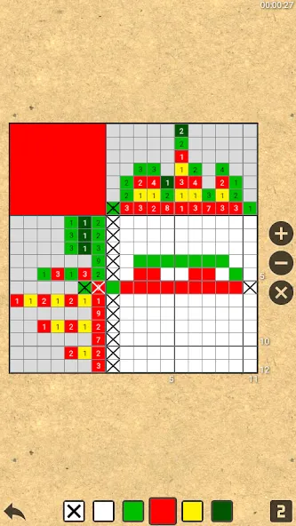 Японские кроссворды [МОД Меню] Screenshot 4