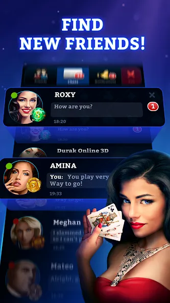 Durak Online 3D [МОД Menu] Screenshot 3