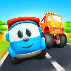 Взломанная Leo 2: Puzzles & Cars for Kids  [МОД Бесконечные деньги]