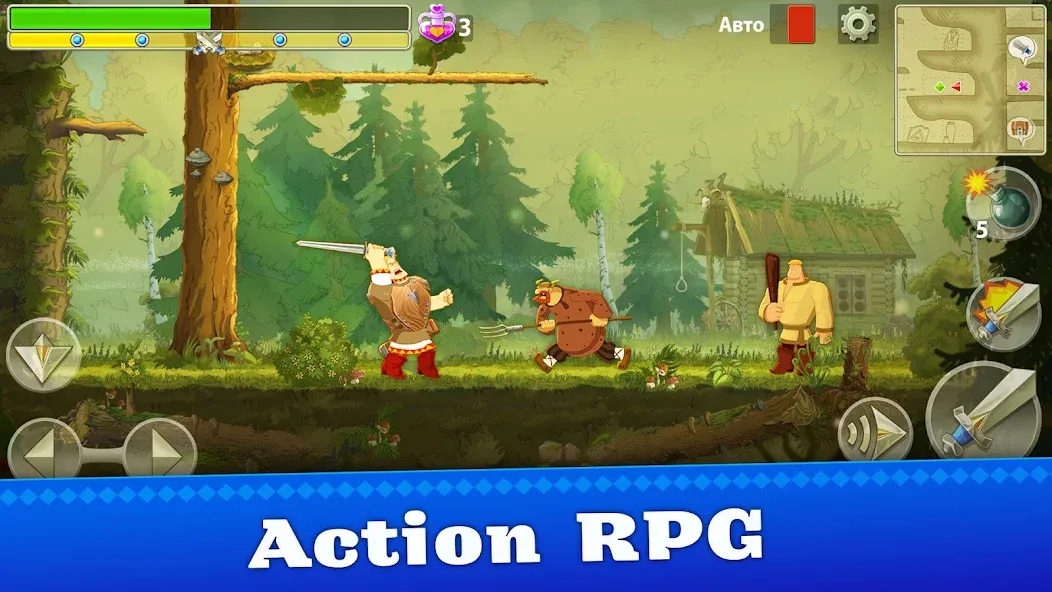 Heroes Adventure: Action RPG [МОД Бесконечные монеты] Screenshot 1