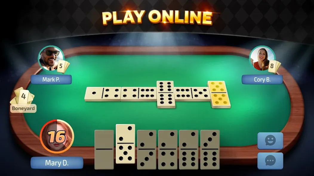 Domino - Dominos online game [МОД Бесконечные деньги] Screenshot 2
