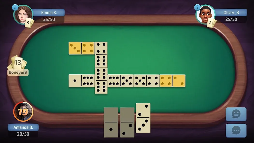 Domino - Dominos online game [МОД Бесконечные деньги] Screenshot 5