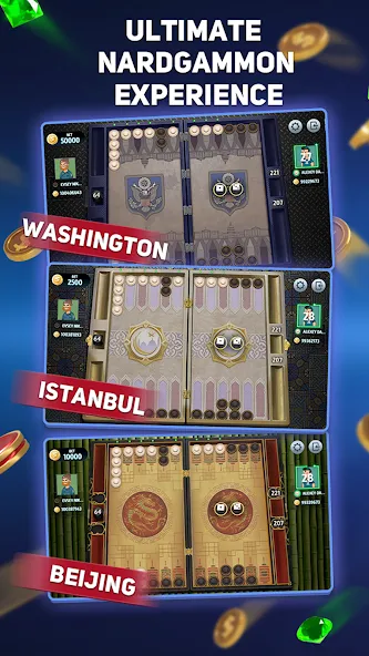 Narde Tournament [МОД Бесконечные деньги] Screenshot 2