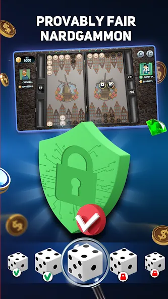 Narde Tournament [МОД Бесконечные деньги] Screenshot 5