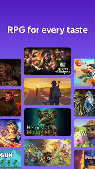 Yandex Games RPG and Role [МОД Меню] Screenshot 3