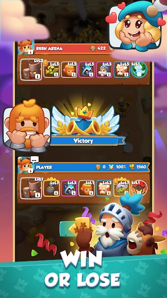 Rush Arena: PvP Tower Defense (Раш Арена) [МОД Mega Pack] Screenshot 5