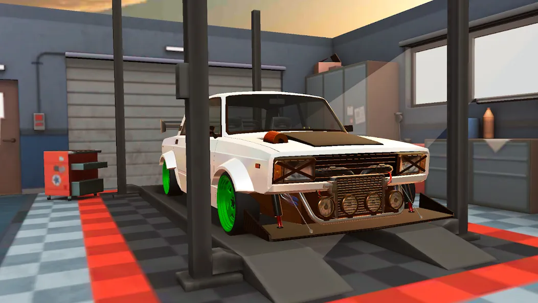 Turbo VAZ: Traffic Racer [МОД Бесконечные деньги] Screenshot 1