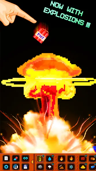 SandBox: Powder Simulator [МОД Unlimited Money] Screenshot 1