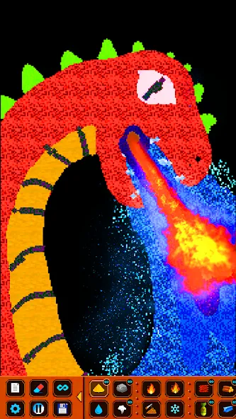 SandBox: Powder Simulator [МОД Unlimited Money] Screenshot 2