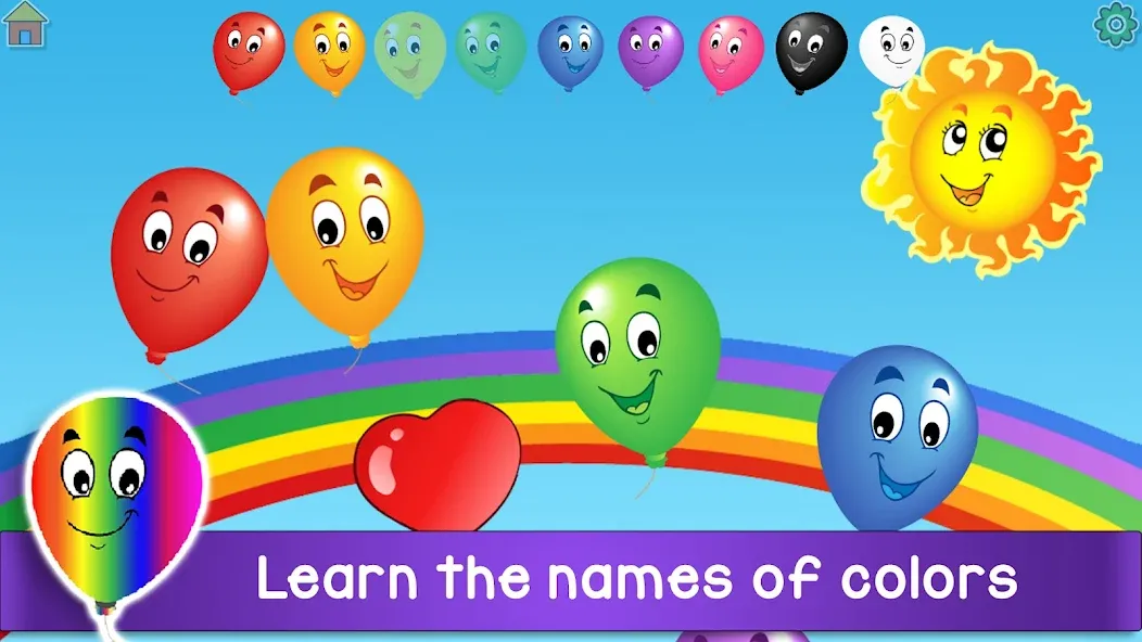 Kids Balloon Pop Game [МОД Menu] Screenshot 5