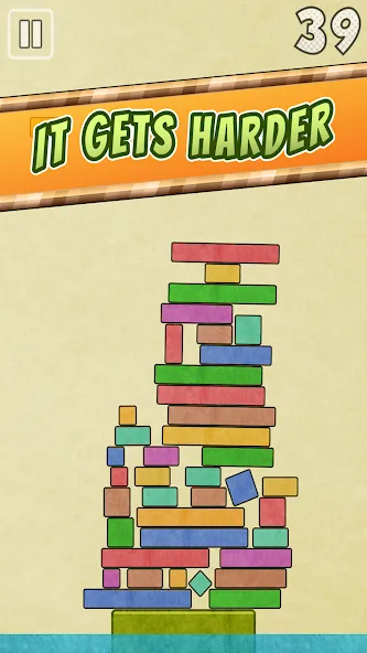 Drop Stack Block Stacking Game (Дроп Стэк блочная игра с укладкой блоков) [МОД Unlocked] Screenshot 5