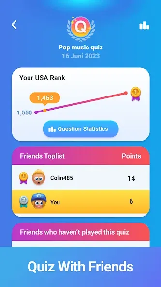 QuizDuel! Quiz & Trivia Game [МОД Много денег] Screenshot 5