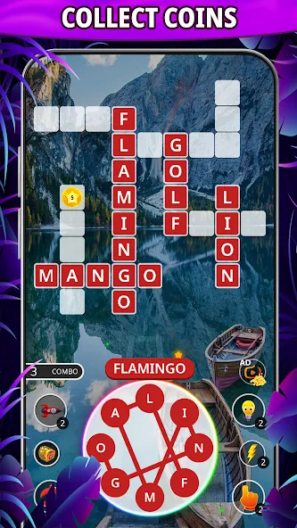 Word connect: word search game [МОД Меню] Screenshot 2