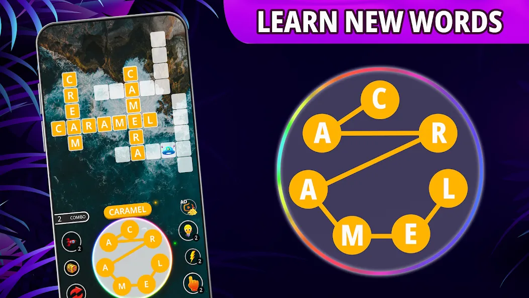 Word connect: word search game [МОД Меню] Screenshot 5