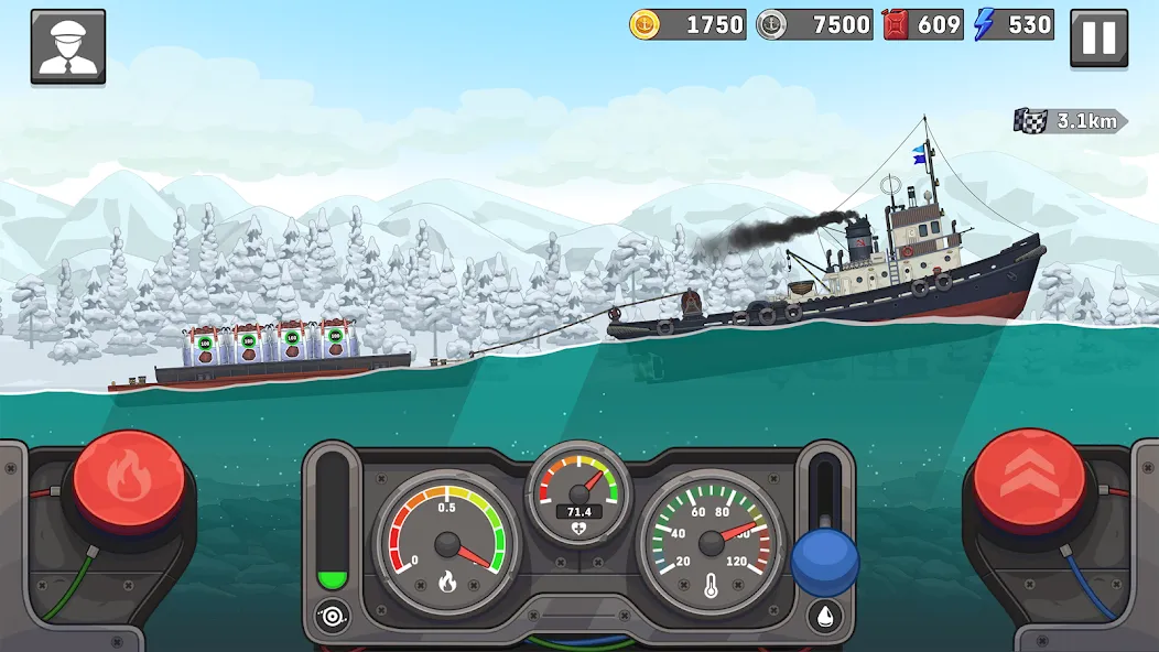 Ship Simulator: Boat Game (Шип Симулятор) [МОД Бесконечные монеты] Screenshot 3