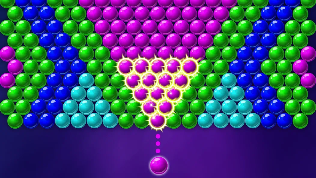 Bubble Shooter 2 (Бабл Шутер 2) [МОД Бесконечные монеты] Screenshot 1