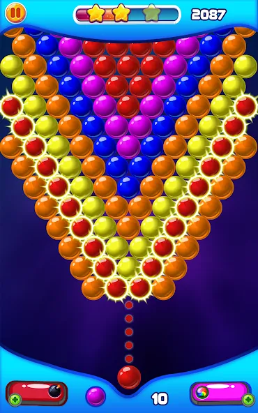Bubble Shooter 2 (Бабл Шутер 2) [МОД Бесконечные монеты] Screenshot 3