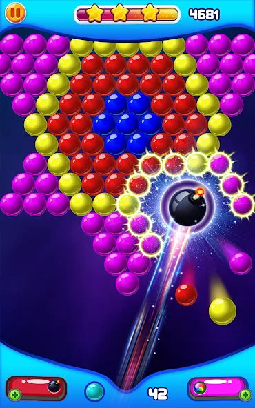 Bubble Shooter 2 (Бабл Шутер 2) [МОД Бесконечные монеты] Screenshot 5