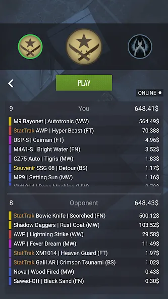 Case Simulator Ultimate CS 2 (Кейс Симулятор Ультимейт ГО) [МОД Unlimited Money] Screenshot 4