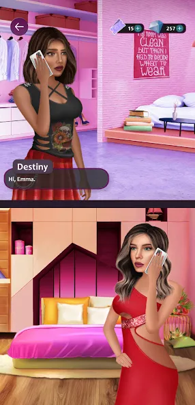 Situations: Romance Story (итуейшнз) [МОД Много монет] Screenshot 1