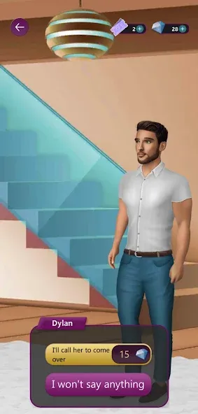 Situations: Romance Story (итуейшнз) [МОД Много монет] Screenshot 5