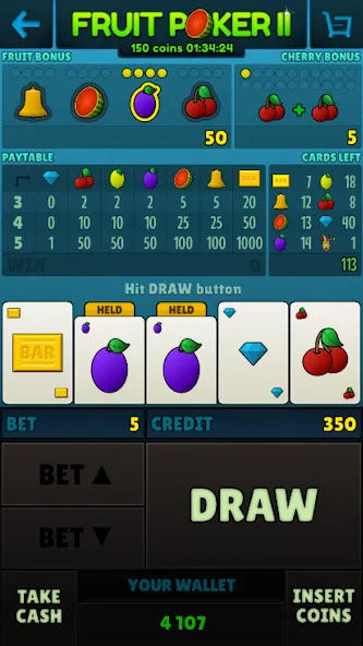 American Poker 90's Casino [МОД Много монет] Screenshot 5