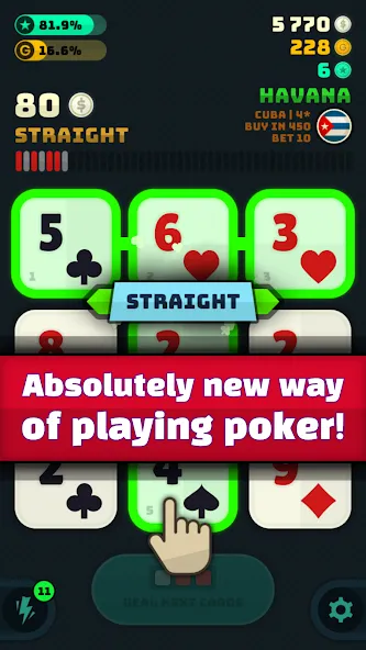 Merge Poker (Мердж Покер) [МОД Бесконечные монеты] Screenshot 4