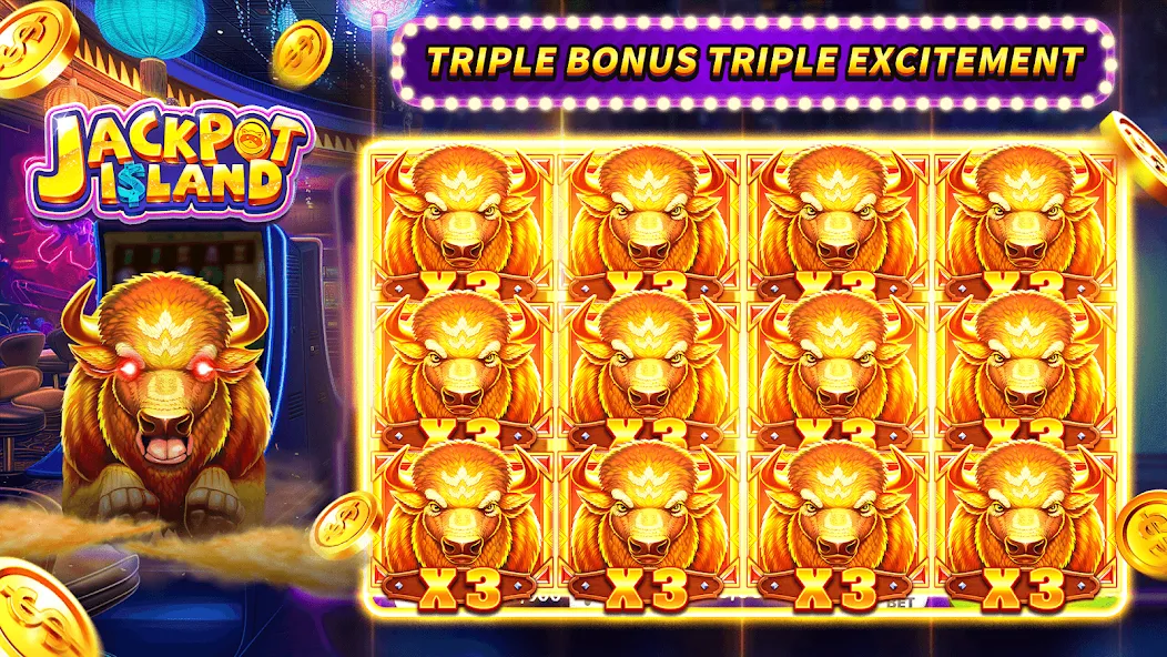 Jackpot Island - Slots Machine (Джекпот Айленд) [МОД Unlocked] Screenshot 5