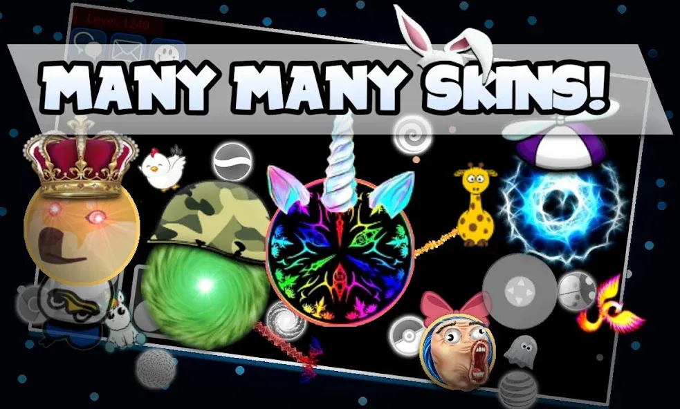 Nebulous.io [МОД Menu] Screenshot 3