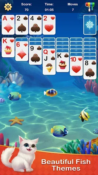 Solitaire Jigsaw Puzzle (Солитер Пазл) [МОД Много денег] Screenshot 2
