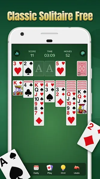 Solitaire - Classic Card Games [МОД Mega Pack] Screenshot 1