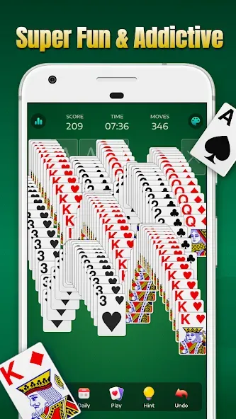 Solitaire - Classic Card Games [МОД Mega Pack] Screenshot 2