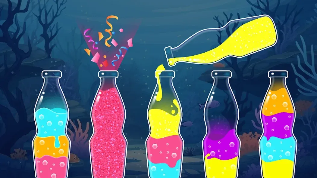 SortPuz™: Water Sort Puzzle (СортПаз) [МОД Unlimited Money] Screenshot 1