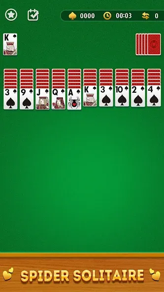 Spider Solitaire Card Game [МОД Menu] Screenshot 1