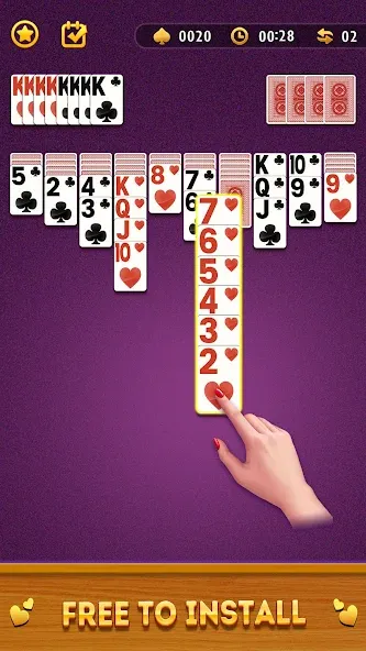 Spider Solitaire Card Game [МОД Menu] Screenshot 2