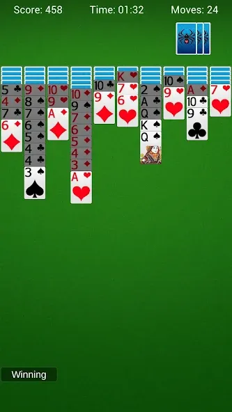 Spider Solitaire - Card Games [МОД Все открыто] Screenshot 3