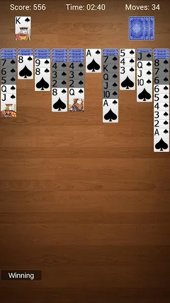 Spider Solitaire - Card Games [МОД Все открыто] Screenshot 5