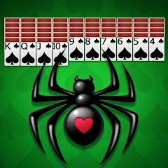 Скачать взломанную Spider Solitaire - Card Games  [МОД Все открыто]
