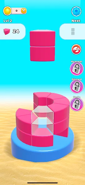 Color Wall 3D: Brain Puzzle (Цветная стена 3D) [МОД Unlocked] Screenshot 1