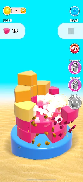 Color Wall 3D: Brain Puzzle (Цветная стена 3D) [МОД Unlocked] Screenshot 2