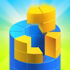 Скачать взломанную Color Wall 3D: Brain Puzzle (Цветная стена 3D)  [МОД Unlocked]