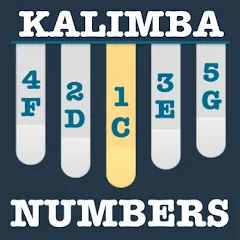 Взломанная Kalimba App With Songs Numbers (Калимба приложение с песнями и цифрами)  [МОД Unlocked]