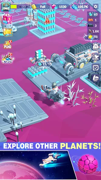 Space Survivor - Star Pioneer (Спейс Сурвайвер) [МОД Много денег] Screenshot 5