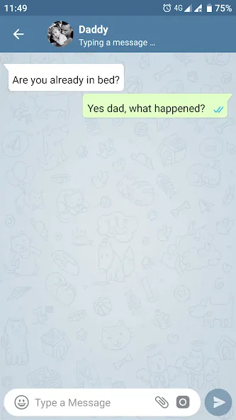 Fake Chat Messenger — TeleFake [МОД Unlimited Money] Screenshot 2