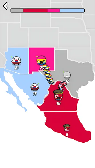 Country Balls Io: Battle Arena (Кантри Болс Ио) [МОД Меню] Screenshot 1