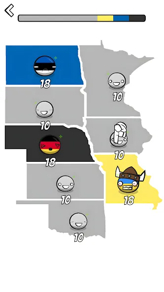 Country Balls Io: Battle Arena (Кантри Болс Ио) [МОД Меню] Screenshot 3