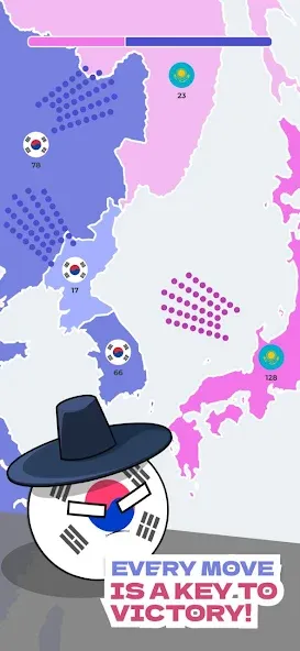 State Battle Conquer Territory (Конквер Стейт) [МОД Menu] Screenshot 2